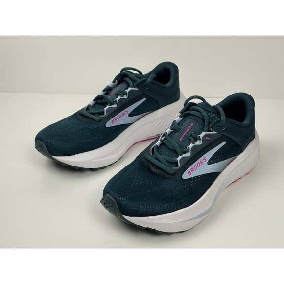 Brooks Anthem 8 Running Shoes Women's Size 7 Atlantic Deep/Skyway/Pink 120461 - Picture 5 of 5